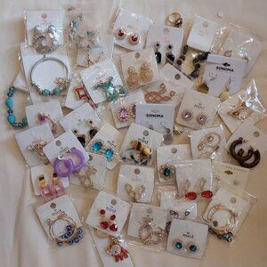 Variety of Earrings and more